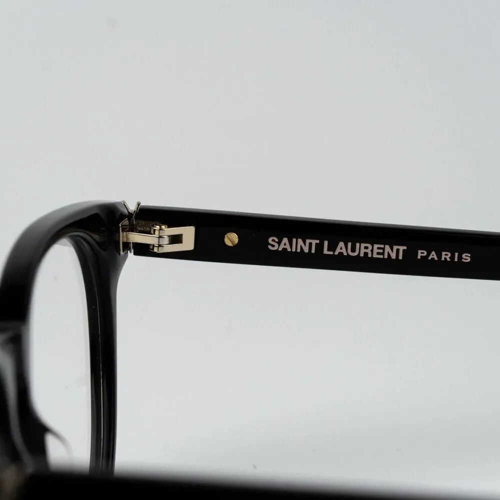 Saint Laurent Women Eyeglasses Black Square SLM111 001 NEW AUTHENTIC